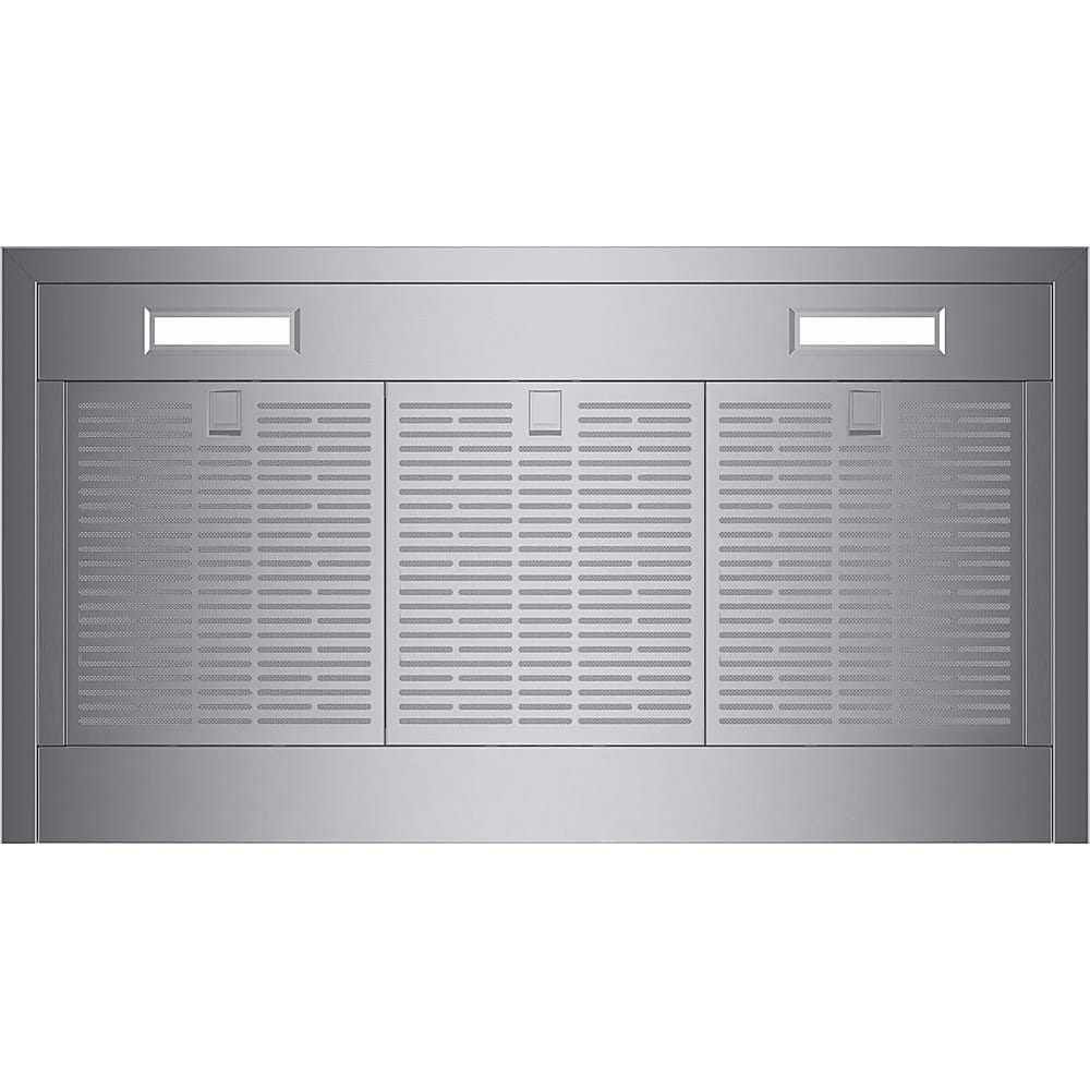 Alt View 14. Bosch - 800 Series 36" Externally Vented Range Hood - Stainless steel.