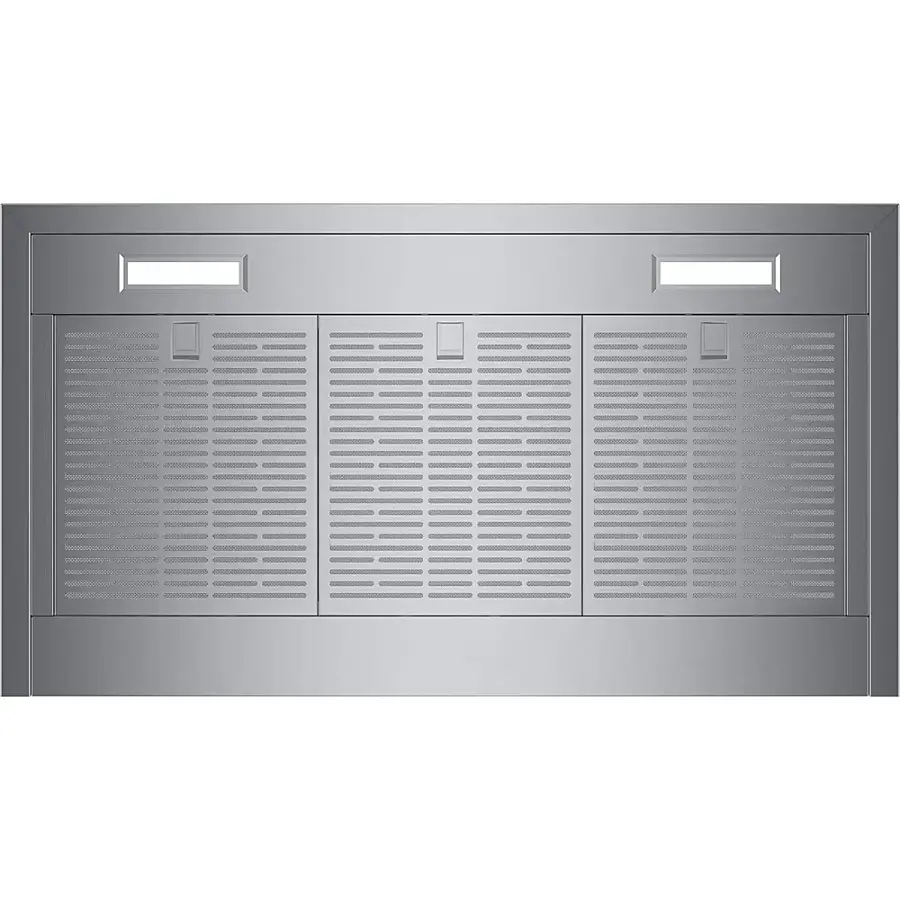 Alt View 14. Bosch - 800 Series 36" Externally Vented Range Hood - Stainless steel.