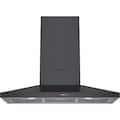 Bosch 800 Series - 36 inches - Externally Vented & Recirculating - Wall Range Hood - Black Stainless Steel