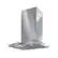 Alt View 12. Bosch - 300 Series 24" Convertible Range Hood - Stainless steel.
