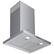 Alt View 14. Bosch - 300 Series 24" Convertible Range Hood - Stainless steel.