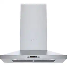Bosch 300 Series - 30 inches - Externally Vented & Recirculating - Wall Range Hood - Stainless Steel