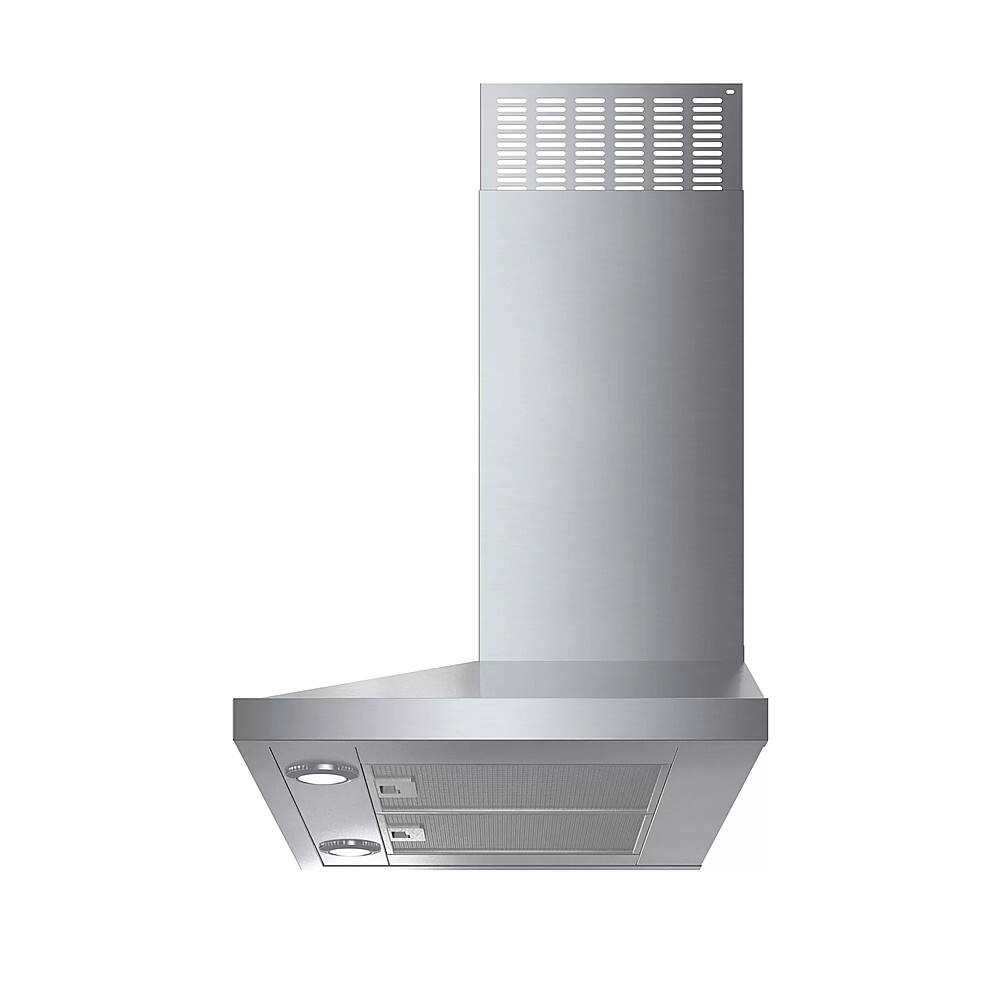 Alt View 11. Bosch - 300 Series 30" Convertible Range Hood - Stainless steel.
