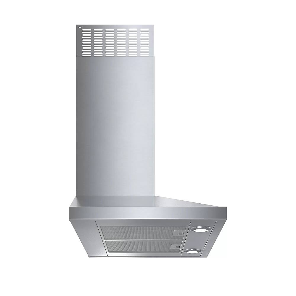 Alt View 12. Bosch - 300 Series 30" Convertible Range Hood - Stainless steel.