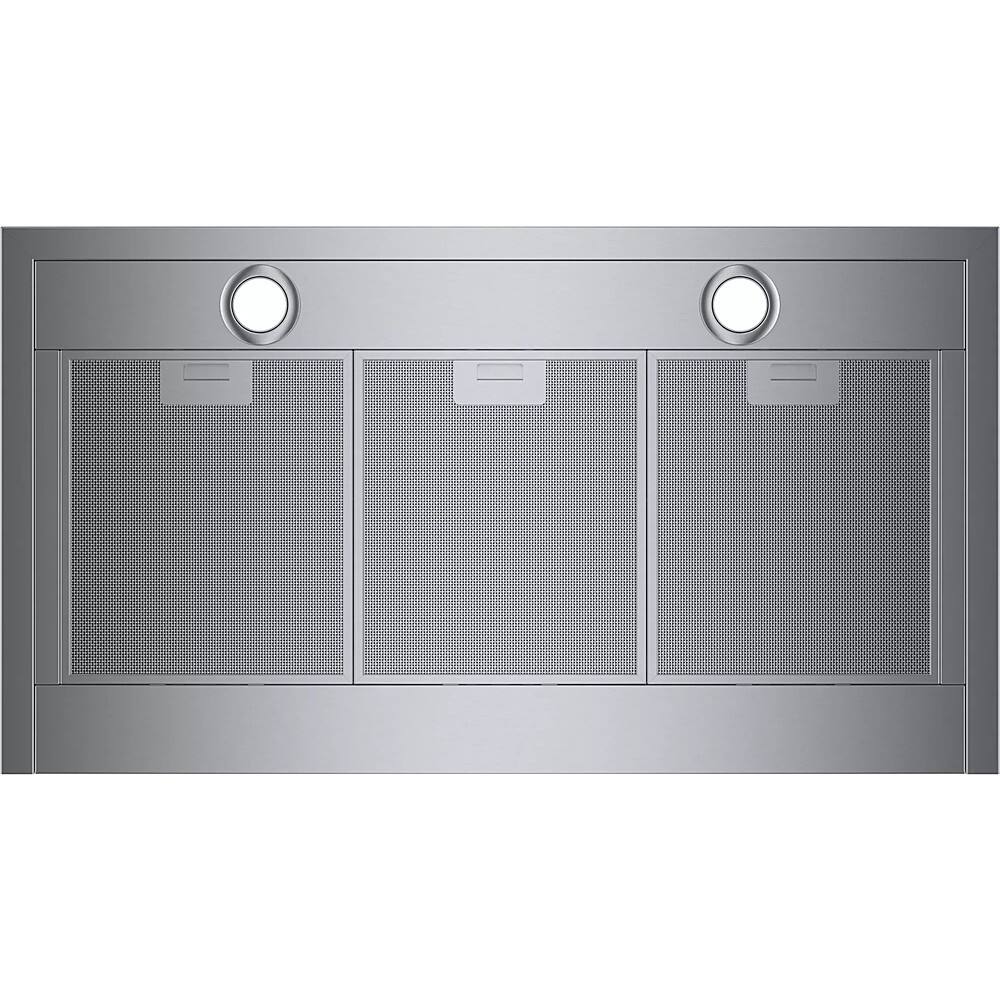 Alt View 17. Bosch - 300 Series 36" Convertible Range Hood - Stainless steel.