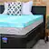 Alt View 13. Sealy - Essentials 3" Gel Memory Foam Queen Topper - Blue.