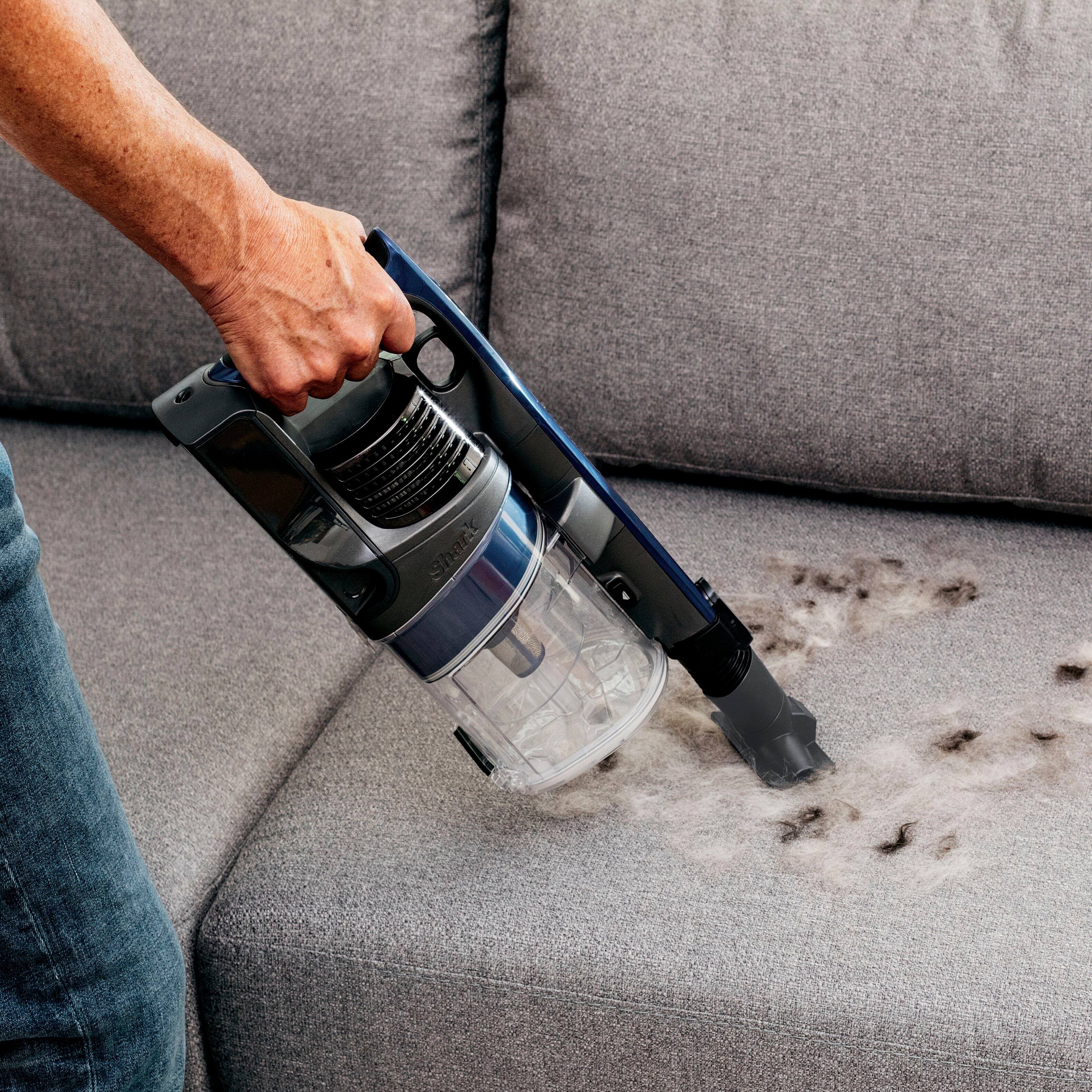 Alt View 14. Shark - Pet Cordless Stick Vacuum with XL Dust Cup, LED Headlights - Blue Iris.