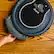 Alt View 15. Shark - ION Robot RV761, Wi-Fi Connected, Robot Vacuum with Multi-Surface Cleaning - Black/Navy Blue.