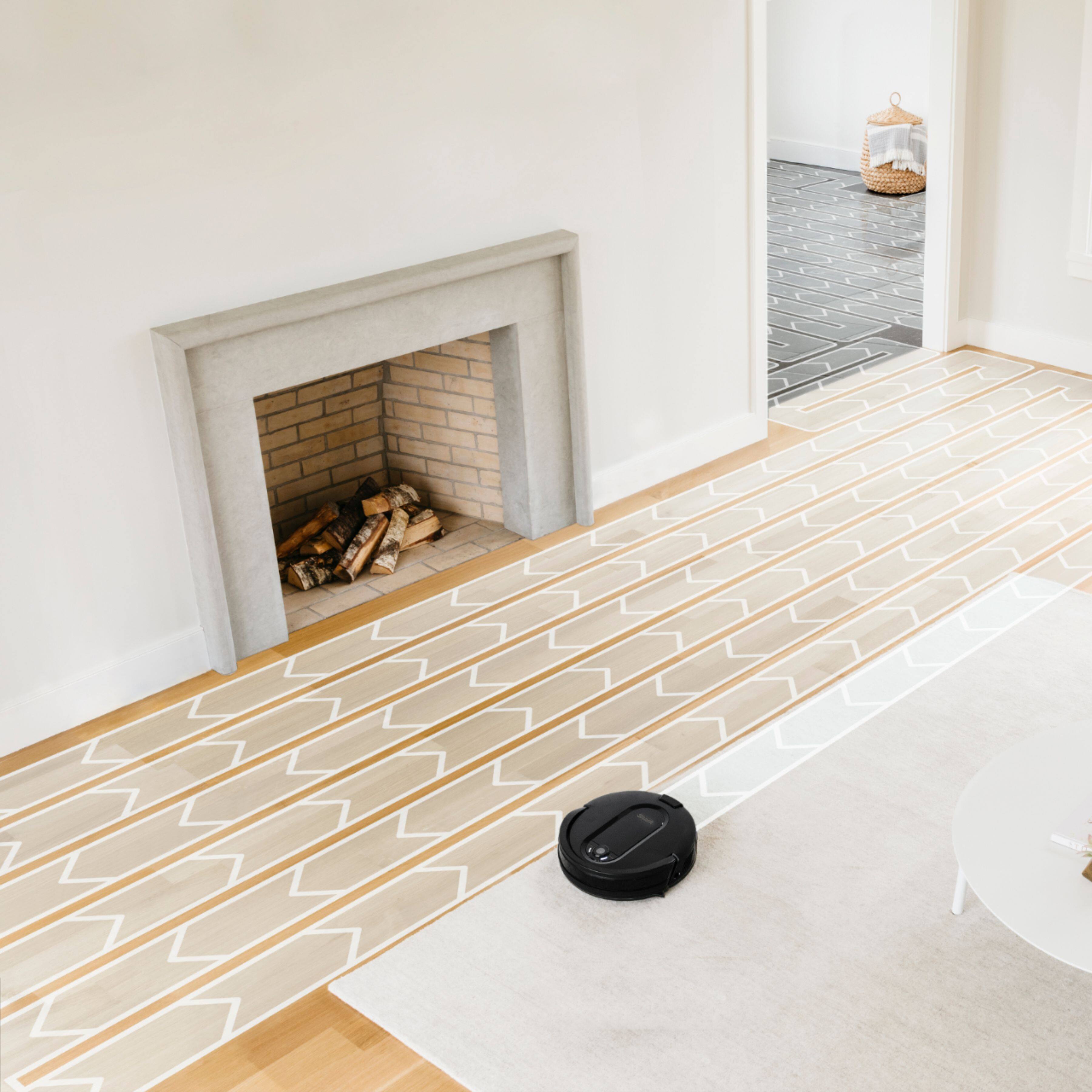 Alt View 16. Shark - IQ Robot R101 Wi-Fi Connected Robot Vacuum - Black.