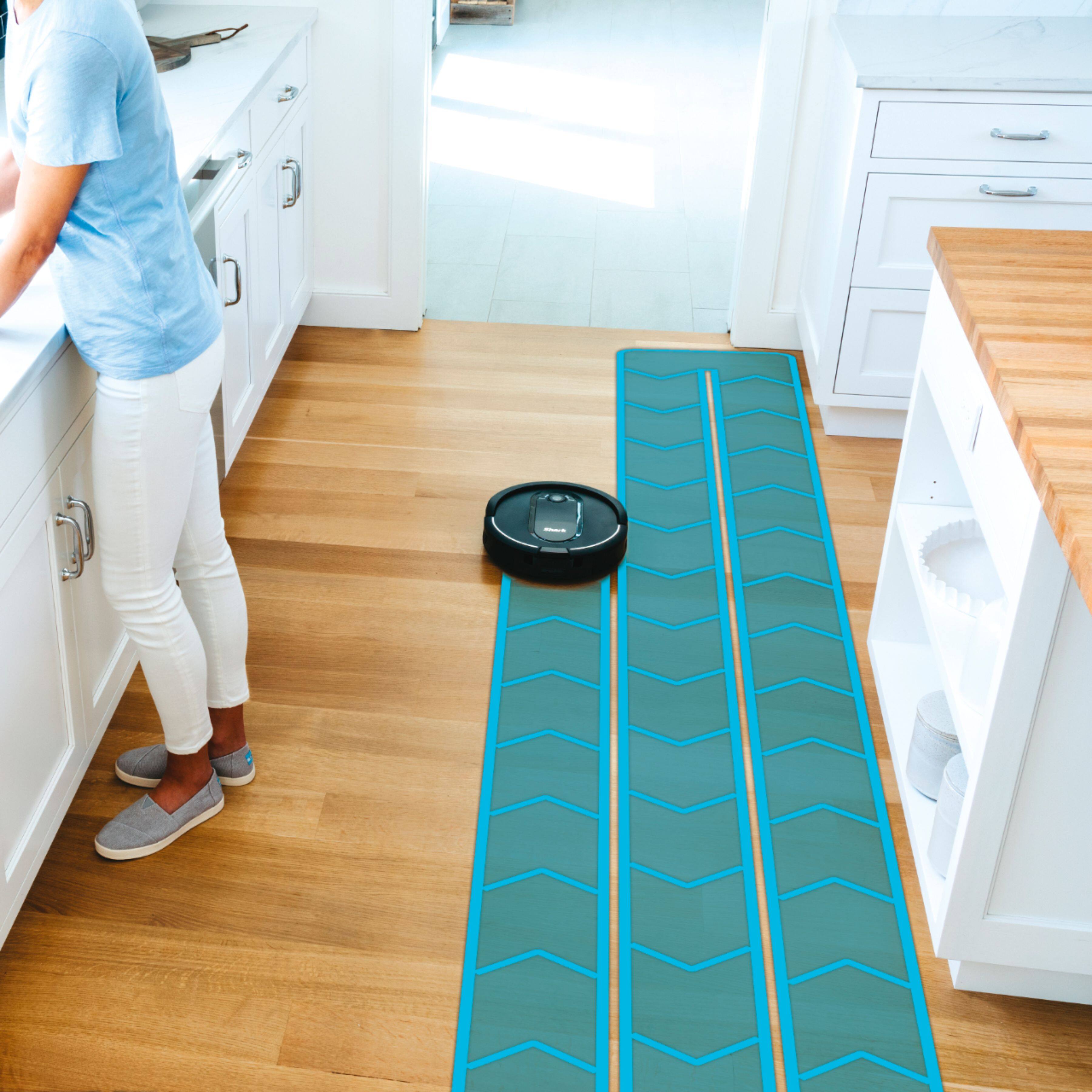 Alt View 34. Shark - IQ Robot R101 Wi-Fi Connected Robot Vacuum - Black.