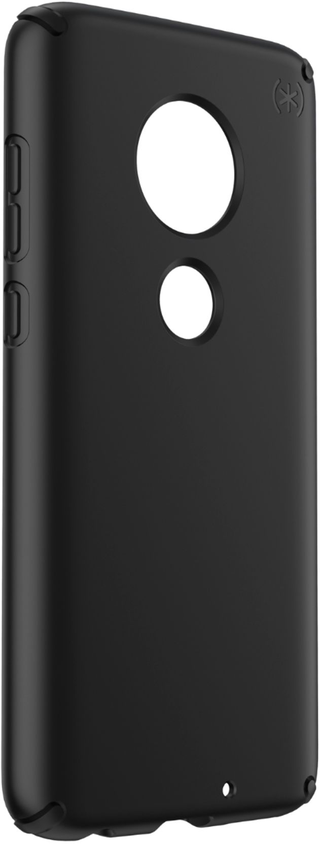 Angle View: Speck - Presidio LITE Case for Motorola Moto G7 - Black