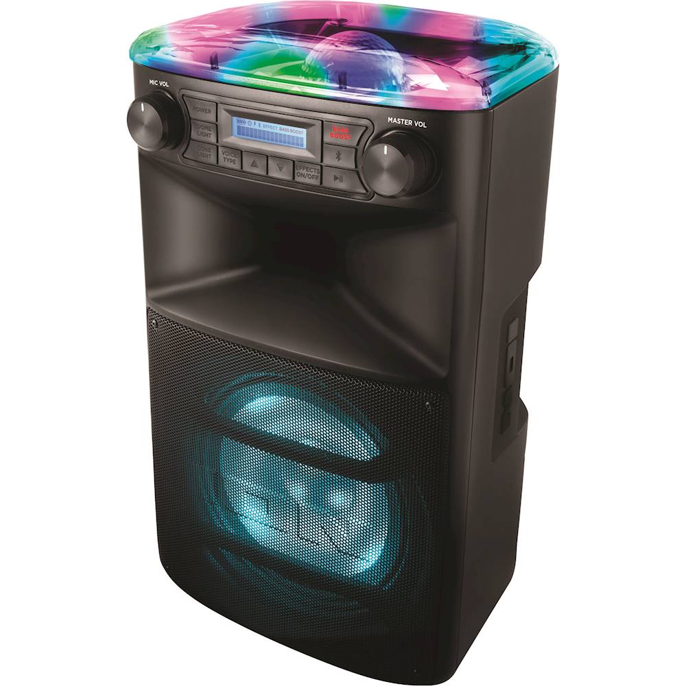 ION Audio Star Power Portable CD Karaoke System with Bluetooth