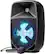 Left. ION Audio - Pro Glow 8" 150W 2-Way PA System - Black.