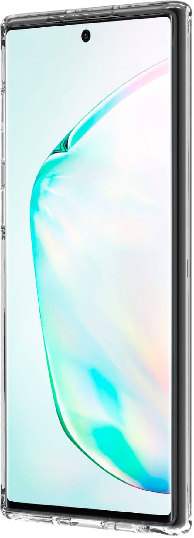 Alt View 11. kate spade new york - Hard Shell Case for Samsung Galaxy Note10 - Hollyhock Floral Clear/Cream With Stones.