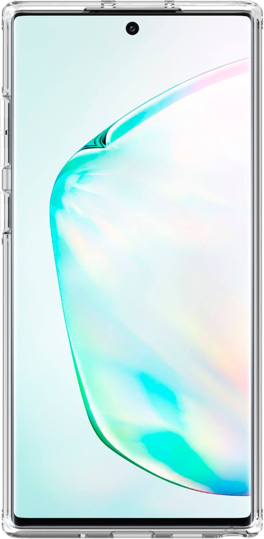 Alt View 2. kate spade new york - Hard Shell Case for Samsung Galaxy Note10+ and Note10+ 5G - Hollyhock Floral Clear/Cream With Stones.