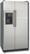 Angle Standard. GE - 24.9 Cu. Ft. Side-by-Side Refrigerator - Stainless-steel.