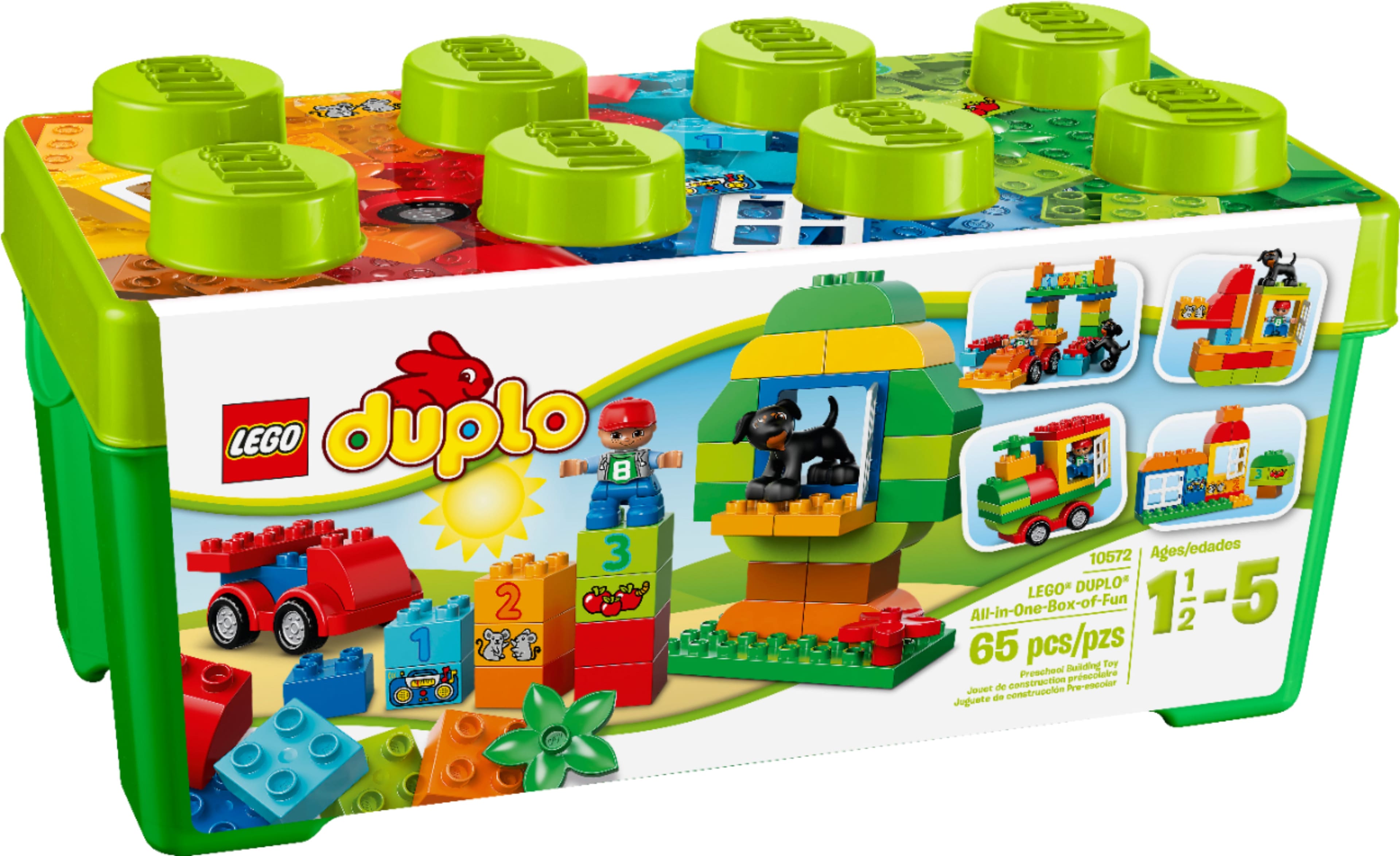Angle. LEGO - DUPLO All-in-One-Box-of-Fun 10572.