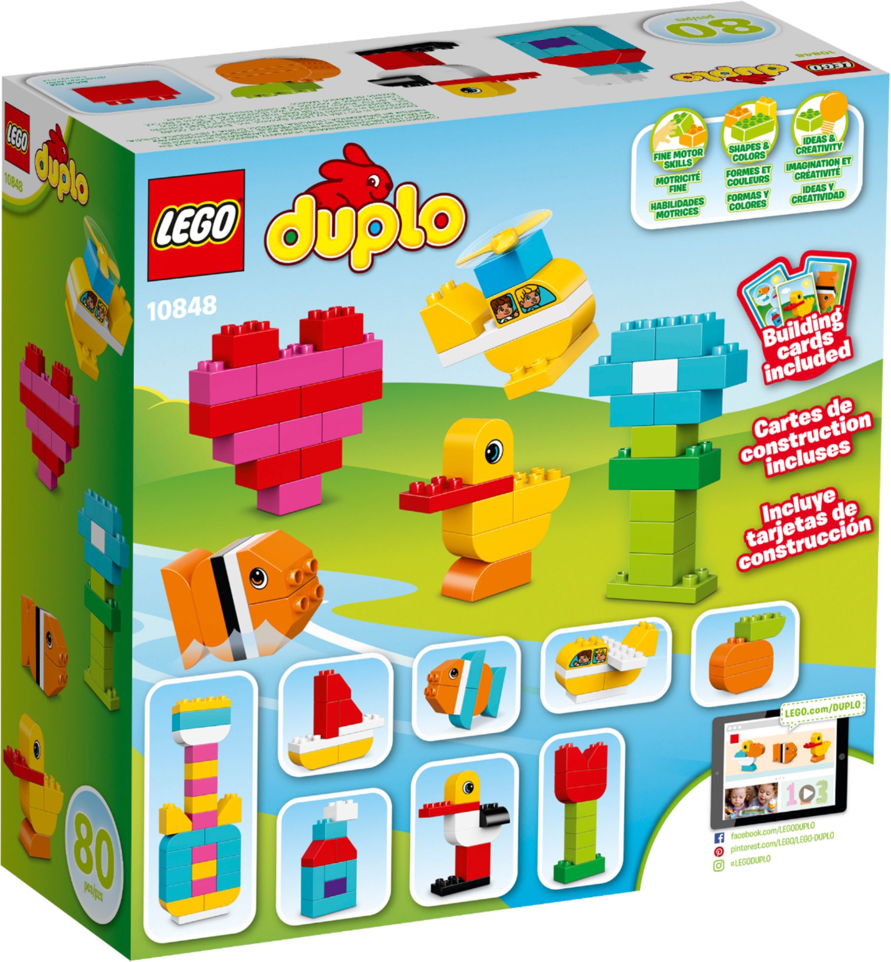 lego 10848 duplo my first bricks toy for toddlers
