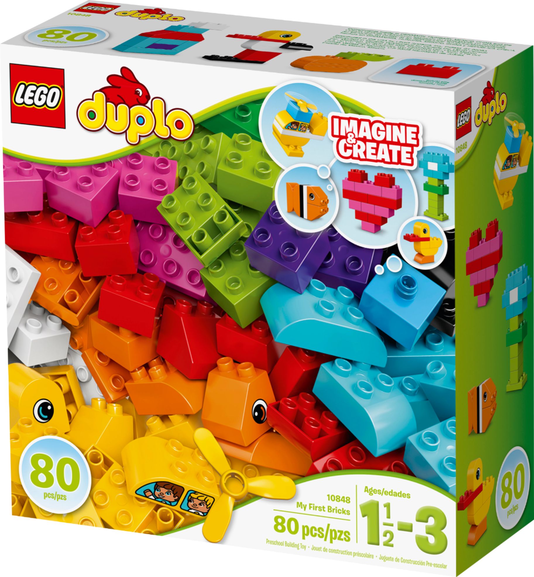 lego 10848 duplo my first bricks toy for toddlers