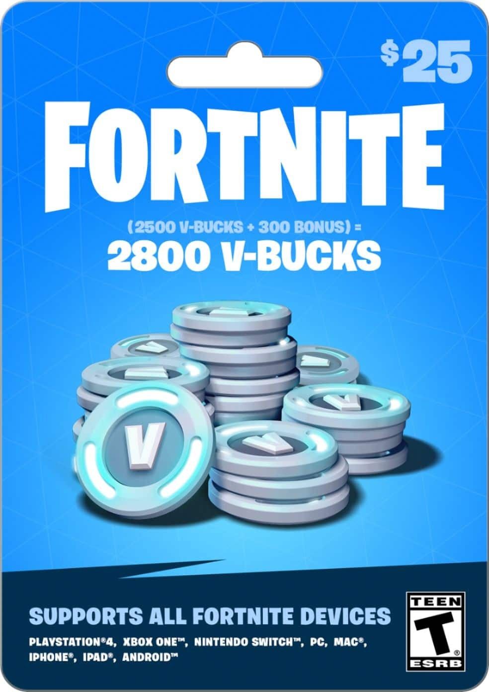 $25 Fortnite In-Game Currency Card GEARBOX FORTNITE V-BUCKS $25 - Best Buy