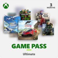 Microsoft - Xbox Game Pass Ultimate 3 Month Membership [Digital] - Front_Zoom