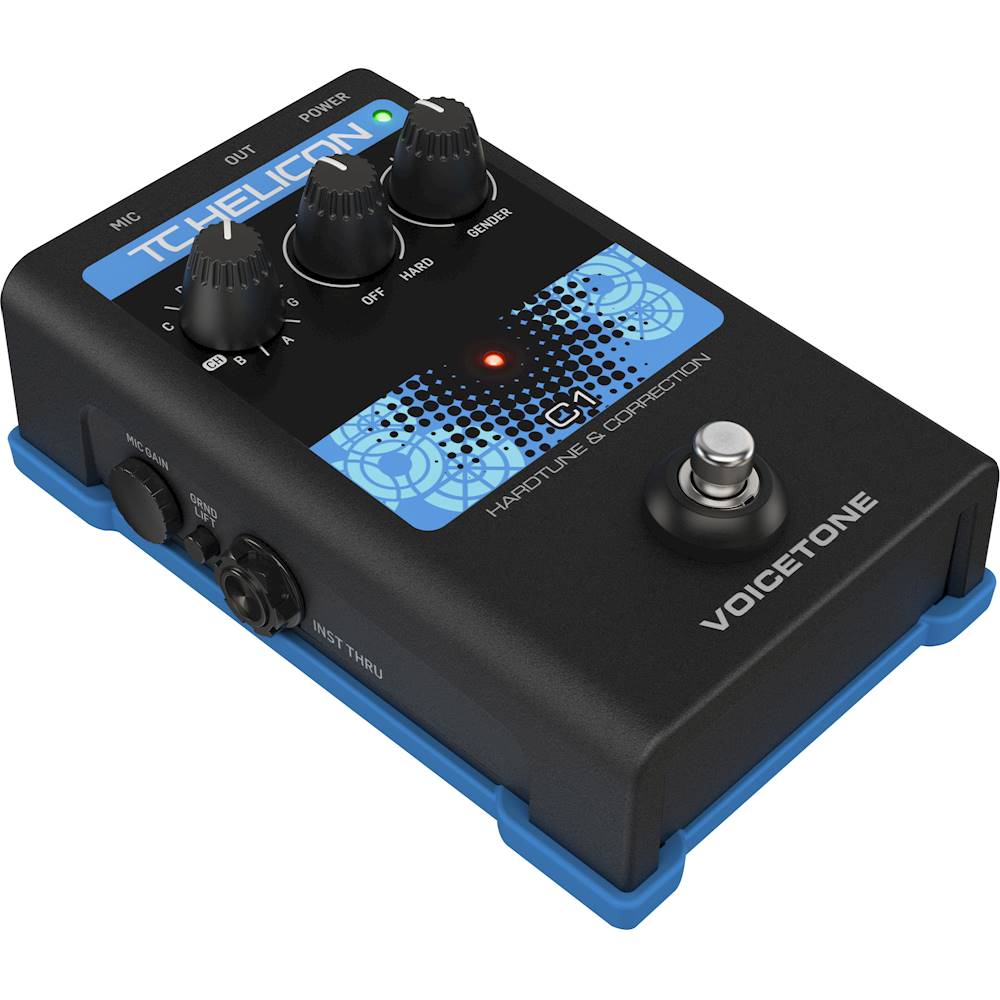 Best Buy: TC Helicon VoiceTone C1 Vocal Pitch Correction Pedal 
