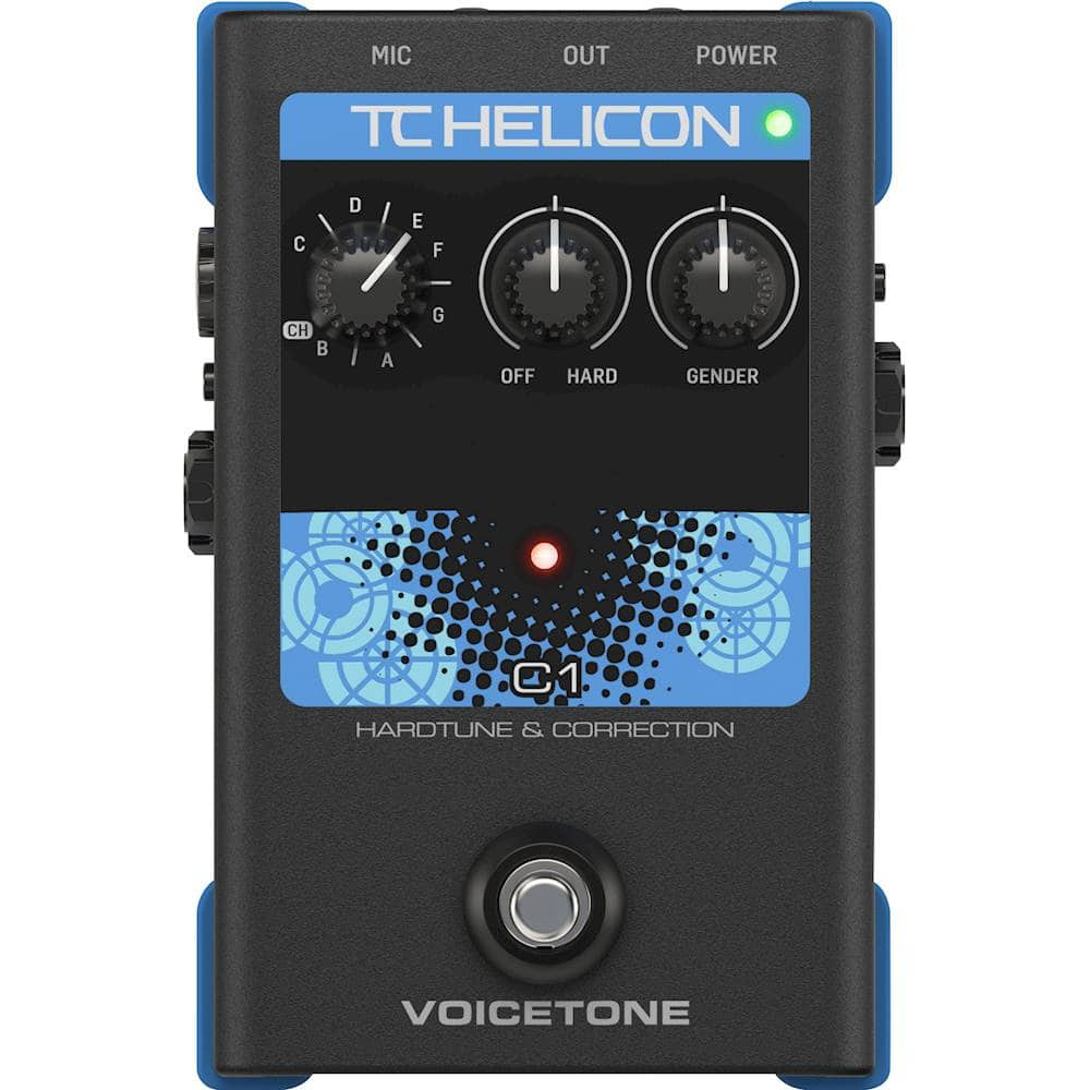 Best Buy: TC Helicon VoiceTone C1 Vocal Pitch Correction Pedal