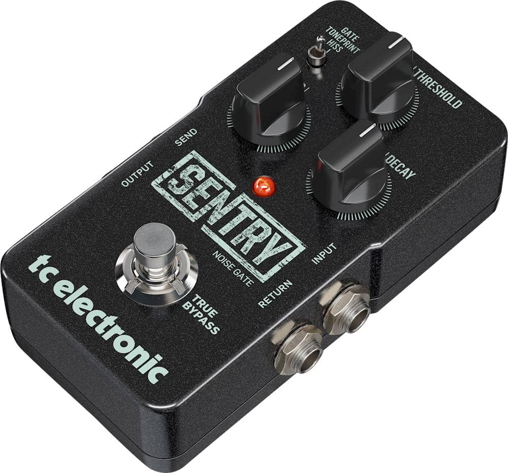 TC Electronic Sentry Noise Gate Pedal Black EFFSENTRY Best Buy