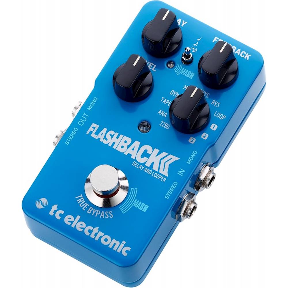 Best Buy: TC Electronic Flashback 2 Delay Pedal Blue EFFFLASHBACK2