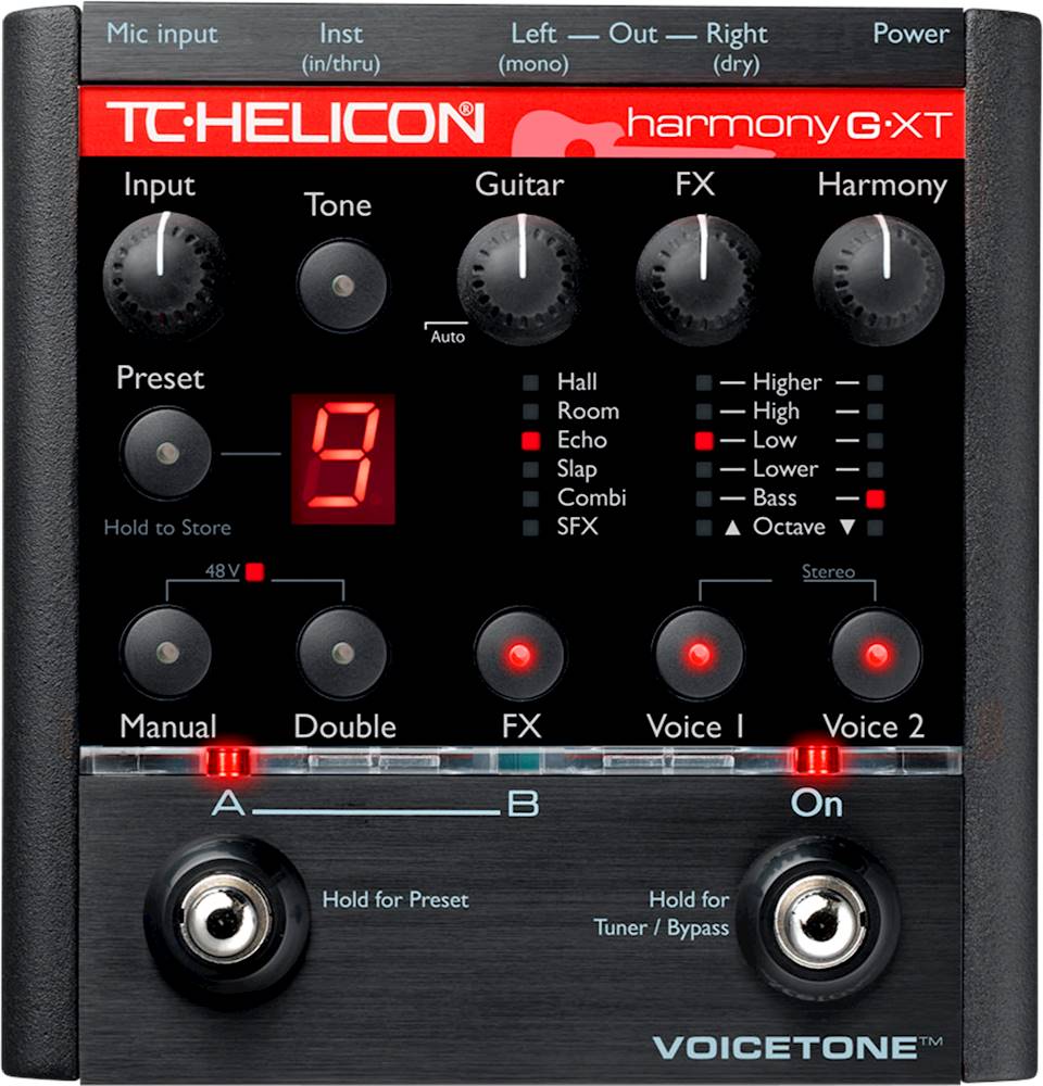 Best Buy: TC Helicon VoiceTone Harmony-G XT Vocal and Guitar