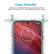 Left. SaharaCase - ZeroDamage Tempered Glass Screen Protector for Motorola Moto Z4 - Clear.