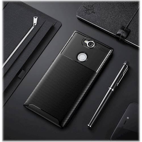 Alt View 17. SaharaCase - Prestige Series Case for Sony XPERIA XA2 - Black.