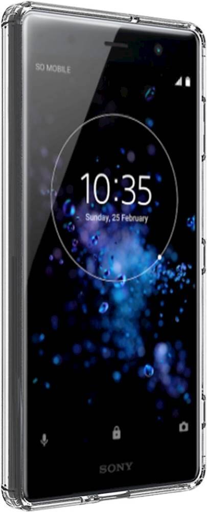 Alt View 11. SaharaCase - Classic Protective Case for Sony XPERIA XZ2 - Clear.
