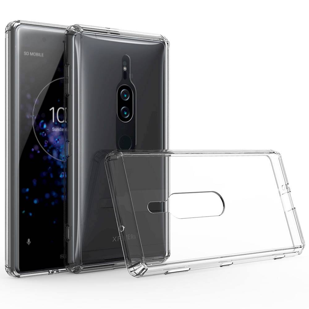 Alt View 15. SaharaCase - Classic Protective Case for Sony XPERIA XZ2 - Clear.