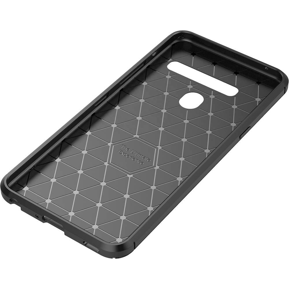 Alt View 12. SaharaCase - Prestige Series Protective Case for LG G8 ThinQ - Black.