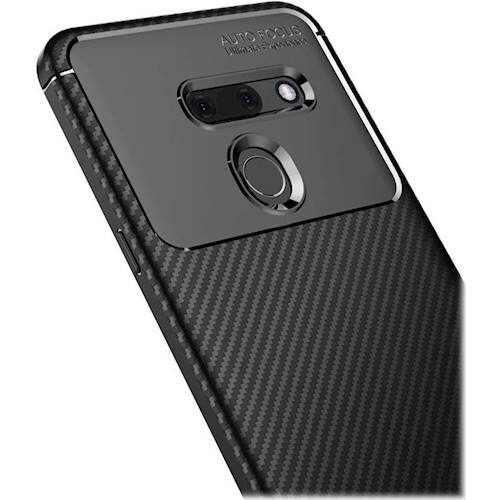 Alt View 13. SaharaCase - Prestige Series Protective Case for LG G8 ThinQ - Black.