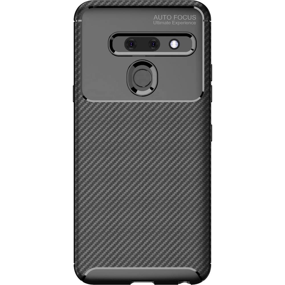 Alt View 1. SaharaCase - Prestige Series Protective Case for LG G8 ThinQ - Black.