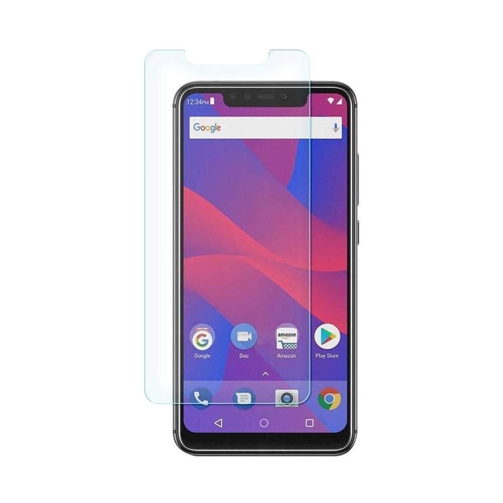 Angle View: SaharaCase - ZeroDamage Tempered Glass Screen Protector for BLU Vivo XI - Clear