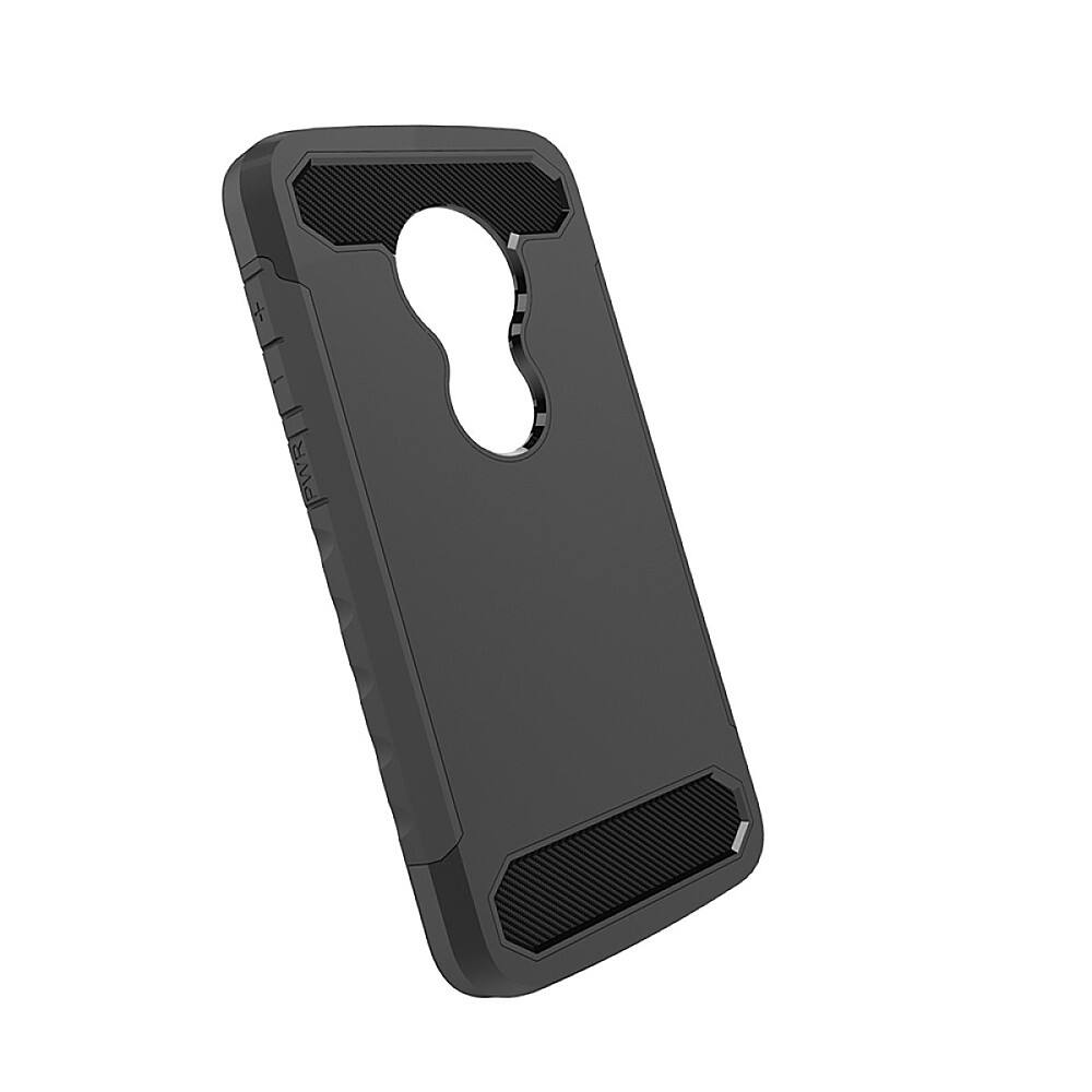 Angle. SaharaCase - Classic Protective Case for Motorola Moto E5 Play - Black.
