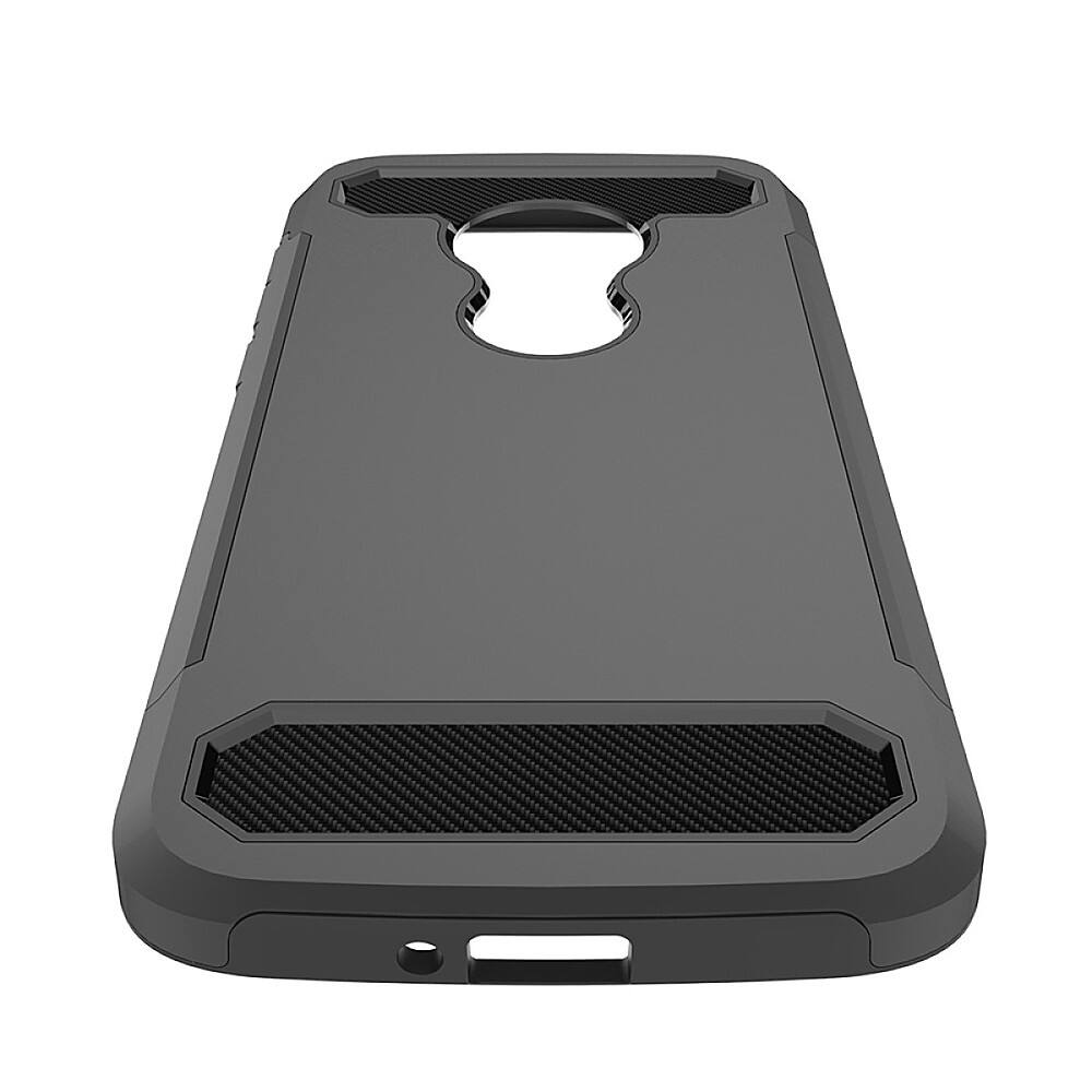 Left View: SaharaCase - Classic Protective Case for Motorola Moto E5 Play - Black