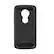 Front. SaharaCase - Case for Motorola Moto E5 - Black.