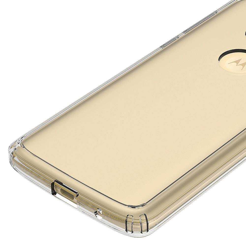Alt View 13. SaharaCase - Crystal Series Case for Motorola Moto E5 Plus - Clear.