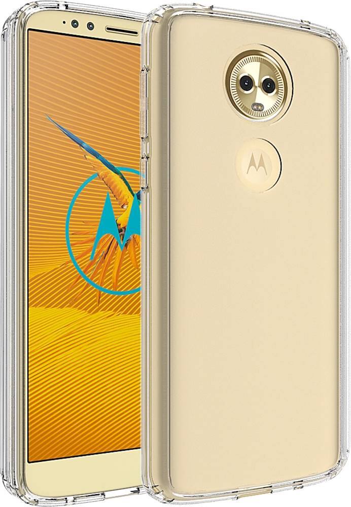 Alt View 14. SaharaCase - Crystal Series Case for Motorola Moto E5 Plus - Clear.