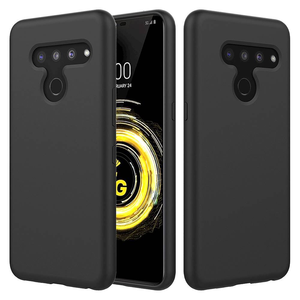 Alt View 17. SaharaCase - Slim Series Case for LG V50 ThinQ - Black.
