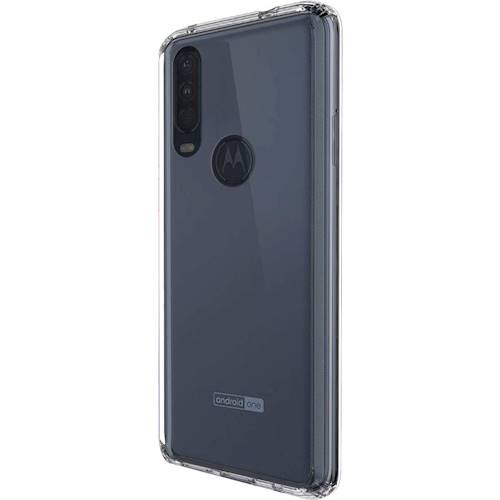 SaharaCase - Crystal Protective Series Case for Motorola One Action - Clear