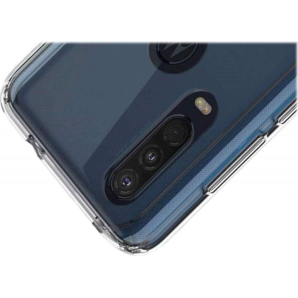 Alt View 11. SaharaCase - Crystal Protective Series Case for Motorola One Action - Clear.