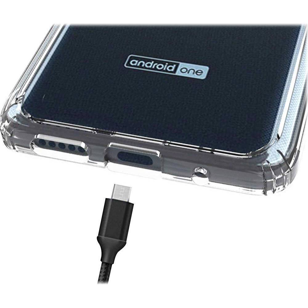 Alt View 15. SaharaCase - Crystal Protective Series Case for Motorola One Action - Clear.