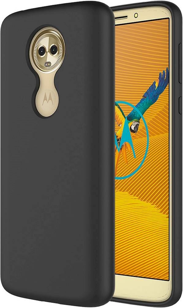 Alt View 17. SaharaCase - Classic Case for Motorola Moto E5 Plus - Black.