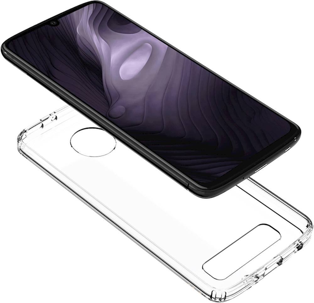 Alt View 13. SaharaCase - Crystal Series Case for Motorola Moto Z4 and Z4 Play - Clear.