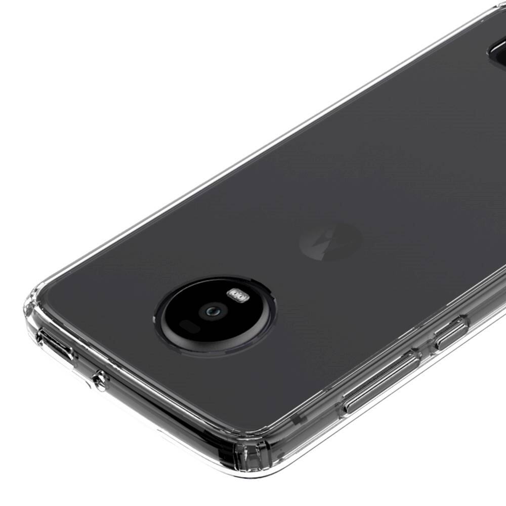 Alt View 14. SaharaCase - Crystal Series Case for Motorola Moto Z4 and Z4 Play - Clear.